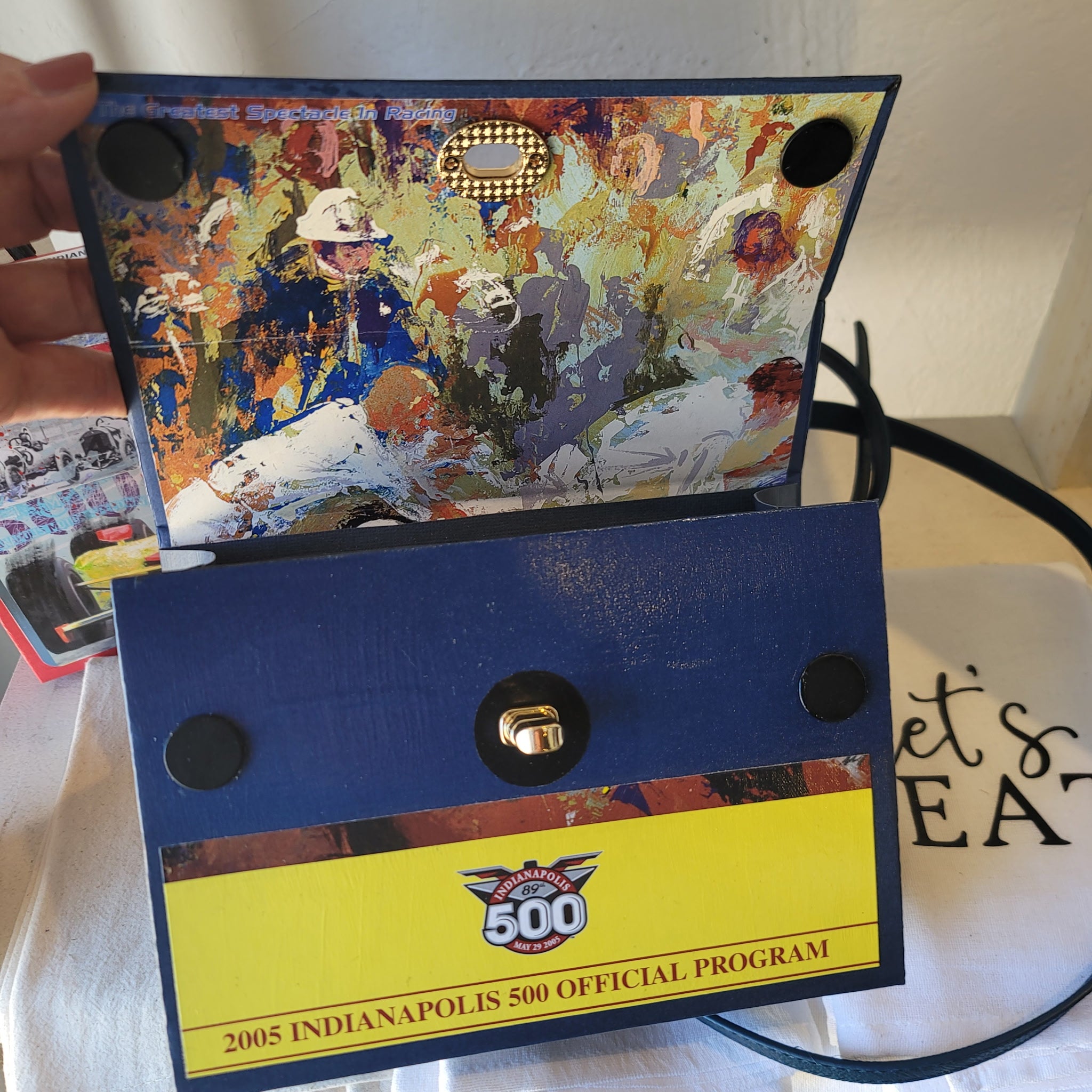 2005 Indy 500 Program Bag